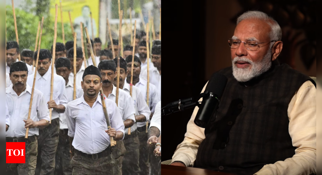 'Provides direction toward a purpose in life': PM Modi on impact of RSS