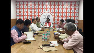 BJP holds meet to pick generals for 2026 assembly polls