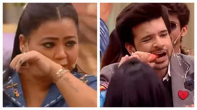 Laughter Chefs 2: Bharti Singh gets emotional as Karan Kundrra makes a spectacular comeback; the latter says 'Yeh show itna miss kiya Hai maine'