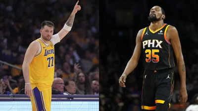 Luka Doncic embarrasses Kevin Durant with nasty move as Los Angeles Lakers win against Phoenix Suns