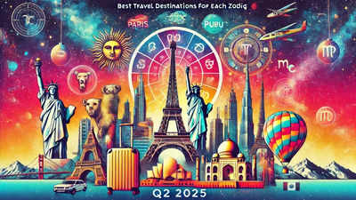 Best travel destinations for each zodiac sign in the second quarter of 2025