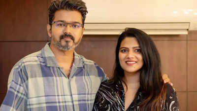 Thalapathy Vijay's latest click with a fangirl at the 'Jana Nayagan' set seizes attention