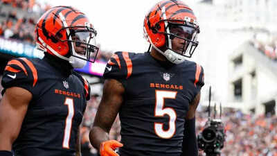 Ja'Marr Chase and Tee Higgins react similarly to major contract ...