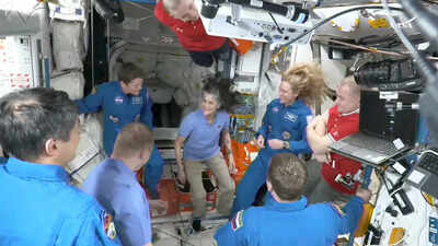 Elon Musk shares video of SpaceX Dragon ship crew with Sunita Williams and Butch Wilmore at Space Station