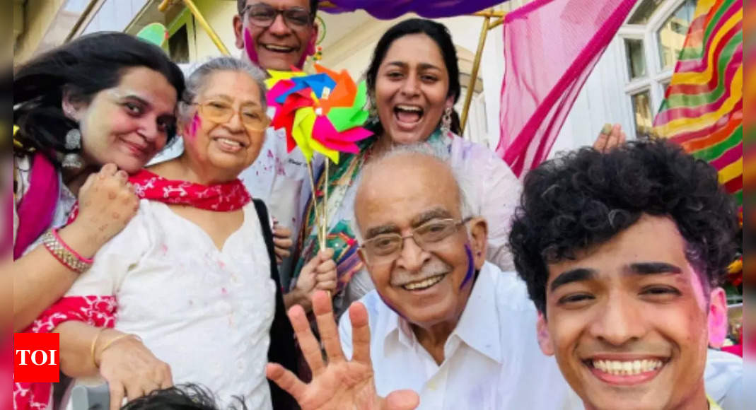 Shantanu Naidu celebrates Holi with seniors, honoring Ratan Tata