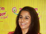 Vidya promotes 'Kahaani' @ Radio Mirchi