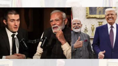 US President Donald Trump shares PM Modi's podcast with Lex Fridman