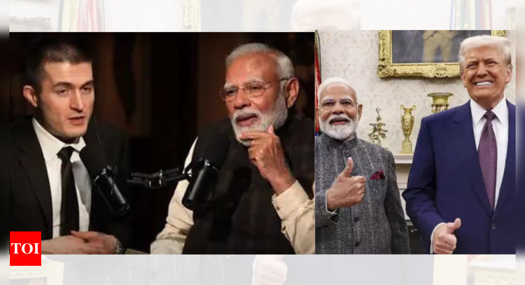 Trump shares PM Modi's podcast with Lex Fridman