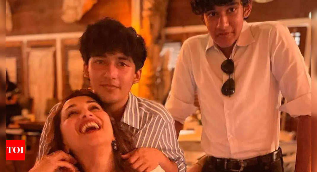 Madhuri Dixit pens heartfelt note for son Arin on his 22nd birthday: “The world is yours to explore”