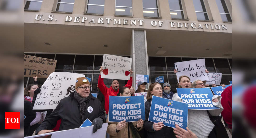 Trump administration's Education Department cuts could open the door to increased waste, fraud, and abuse in US schools, experts warn - The Times of India