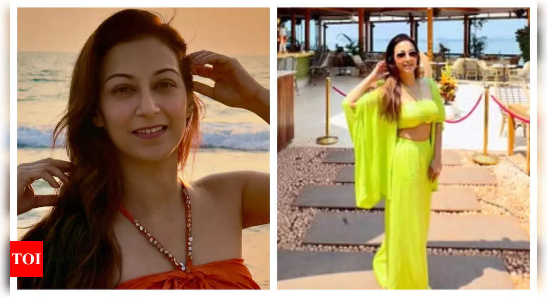 Exclusive - Taarak Mehta actress Sunayana Fozdar enjoys a relaxing Goa vacation with her husband