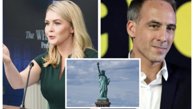 Watch: Karoline Leavitt's reply to French politician who demands Statue of Liberty back from US