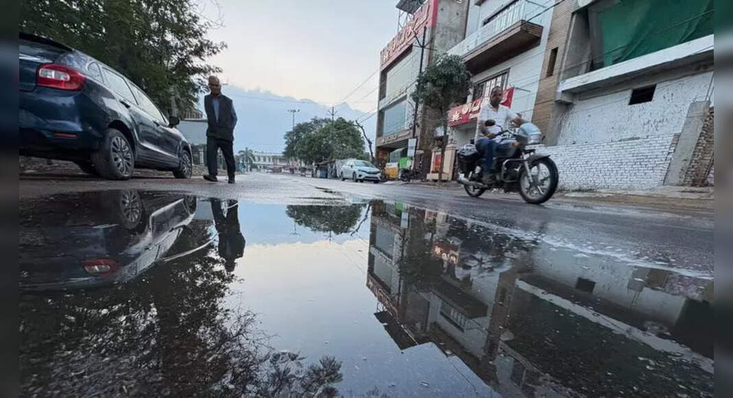 Light rain, cool winds bring some respite after warm wk - The Times of ...