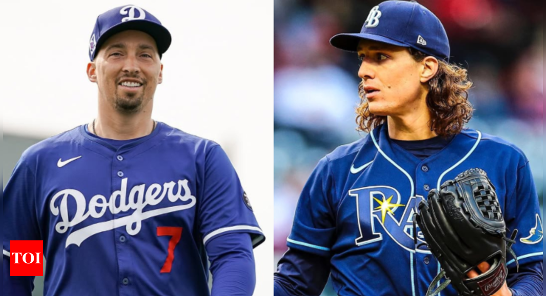 ⁠Dodgers make pitching adjustments by pairing Blake Snell and Tyler Glasnow in Japan exhibition game