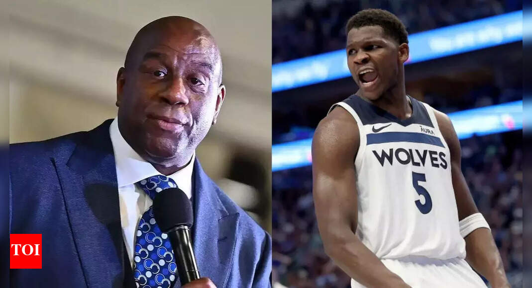 “You haven't done your homework”: Magic Johnson gives Anthony Edwards a reality check following his comment on old-school NBA stars