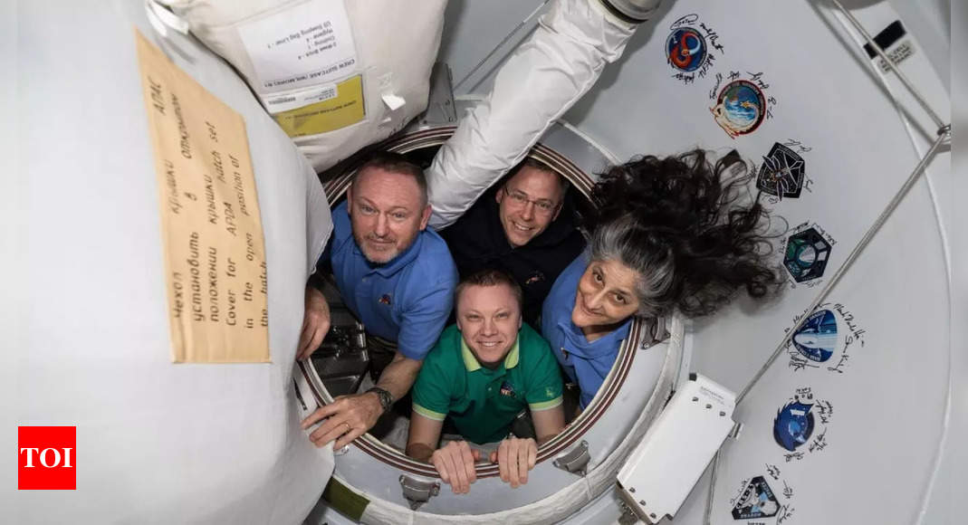 A day ahead; Crew-9 is closing the hatches as they prepare to return to Earth on March 18