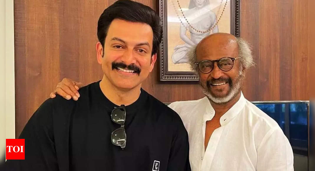 Rajinikanth becomes first to watch 'L2: Empuraan' trailer; Prithviraj calls it a cherished moment