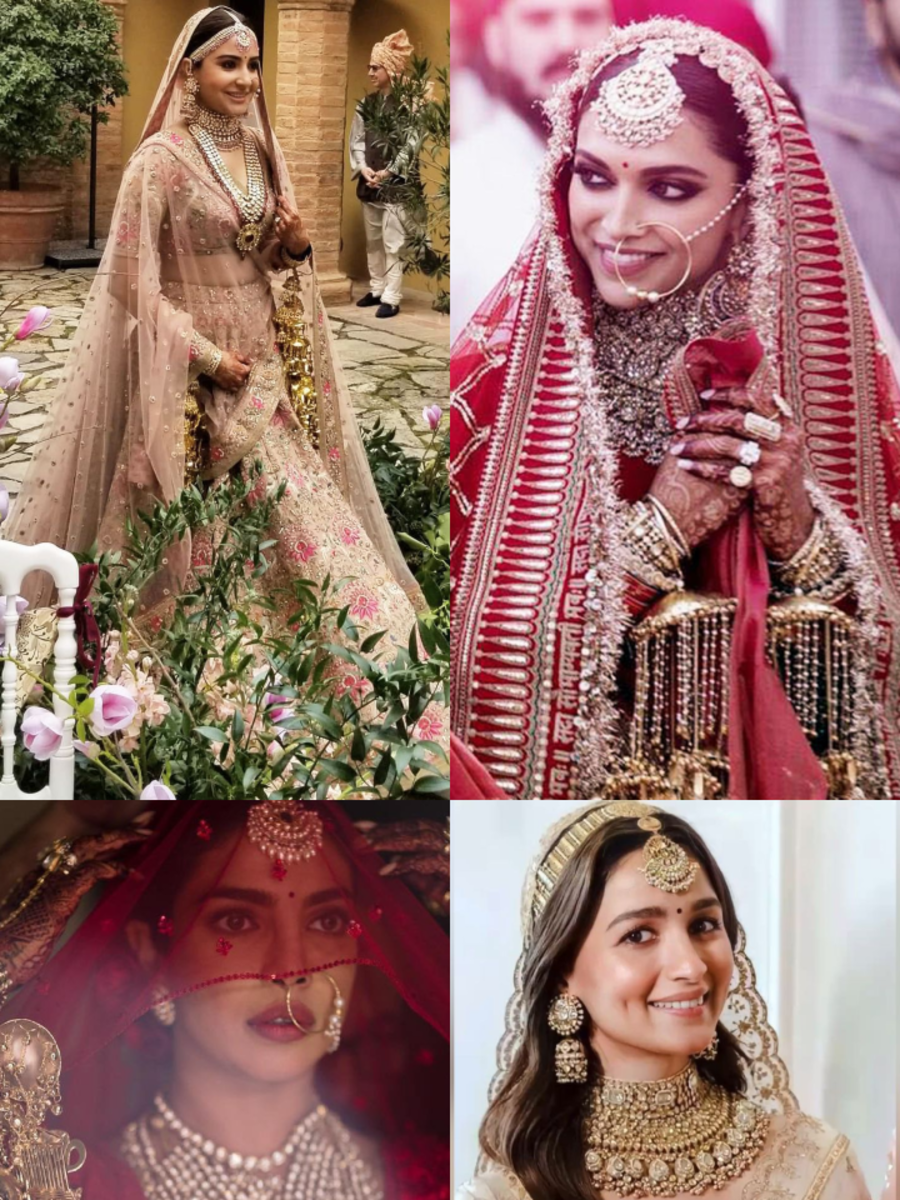 From Anushka Sharma to Alia Bhatt: Bollywood-Inspired Wedding Outfits for Every Bride