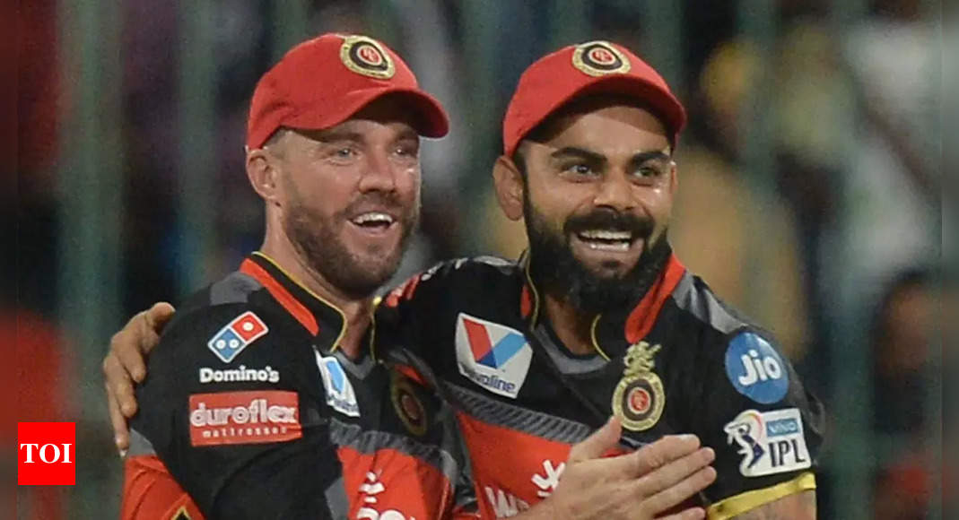 Don’t think Virat Kohli necessarily turned down RCB’s captaincy: AB de Villiers | Cricket News – The Times of India