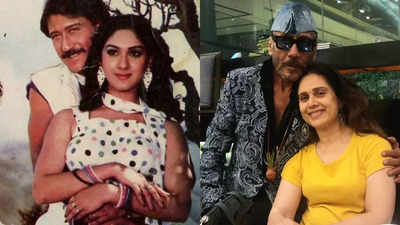 'Hero' stars Jackie Shroff and Meenakshi Seshadri’s reunion pictures go viral; fans call it 'beautiful'