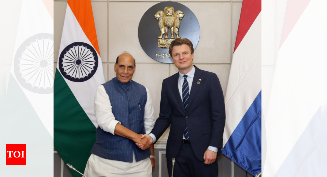 Rajnath asks Netherlands not to supply weapons to terror-sponsor Pakistan