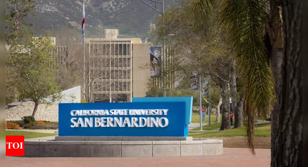 Trump administration launches investigation into CSU San Bernardino over alleged race-based Ph.D. preferences - The Times of India