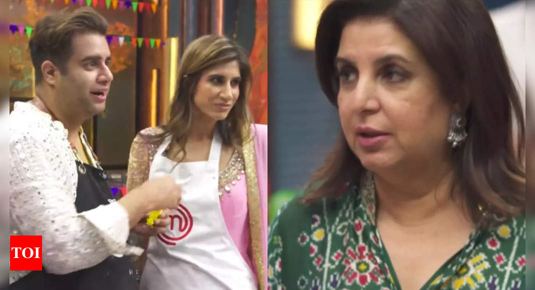 Celebrity Masterchef: Rajiv Adatia addresses judge Farah Khan as ‘aunty’; the latter reacts ‘Aaj to tu gaya’