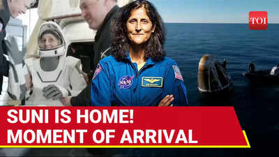 Sunita Williams Is Home: Dramatic Video Captures Splash Down After 9 Months In Space | NASA | SpaceX