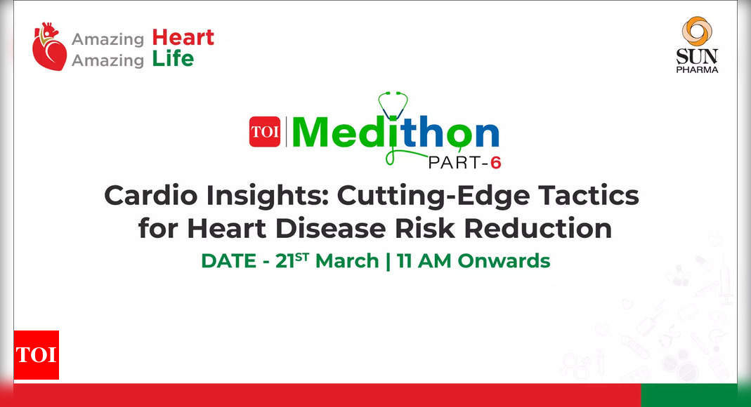 Heart health matters: Join TOI's Amazing Heart, Amazing Life Medithon for expert insights