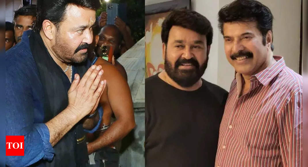 Mohanlal offers special prayers for Mammootty at Sabarimala; showcases their enduring bond