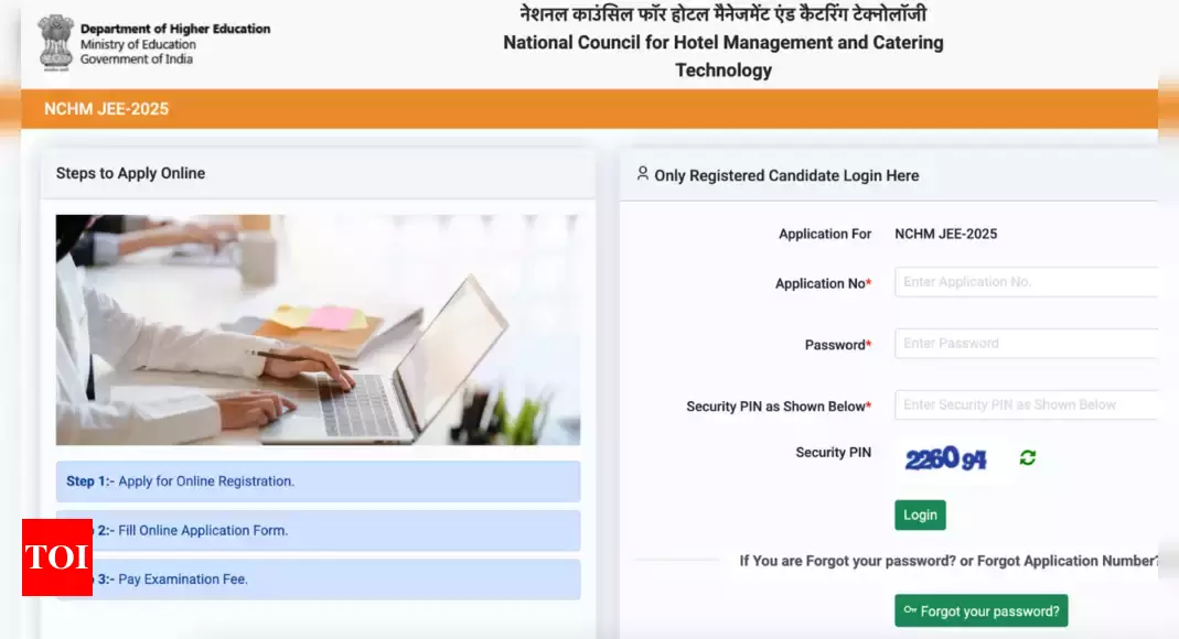 NCHM JEE 2025 application correction window closes tomorrow: Check how to edit form, exam date and other details here