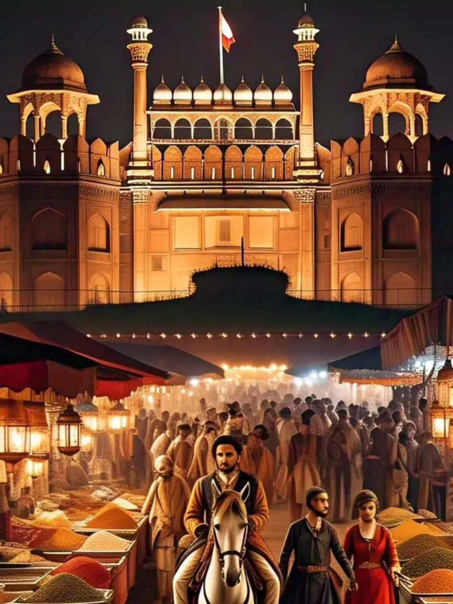 AI imagines how iconic landmarks in Delhi looked like during the Mughal era