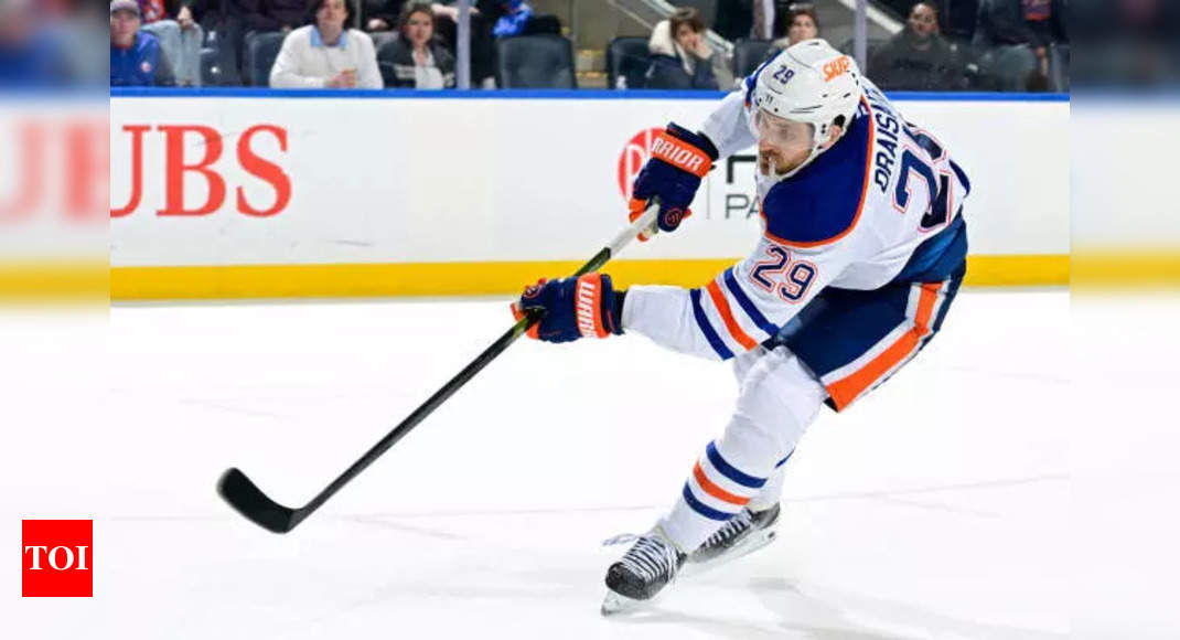 Leon Draisaitl's point streak ends despite Edmonton Oilers thumping 7-1 Utah HC