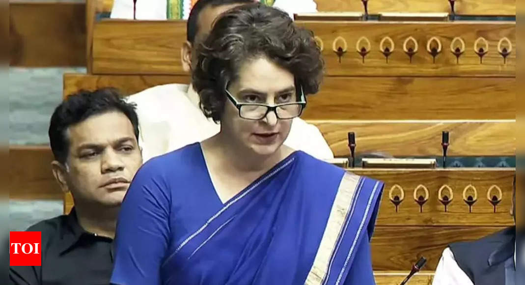 Priyanka Gandhi Slams Israel, Alleges Genocide of Palestinian People