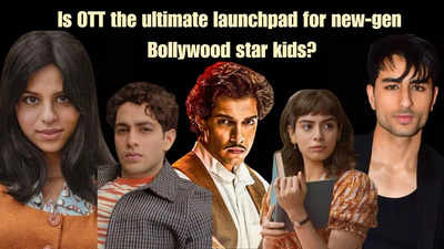 From Suhana Khan to Ibrahim Ali Khan: Is OTT the ultimate launchpad for new-gen Bollywood star kids?