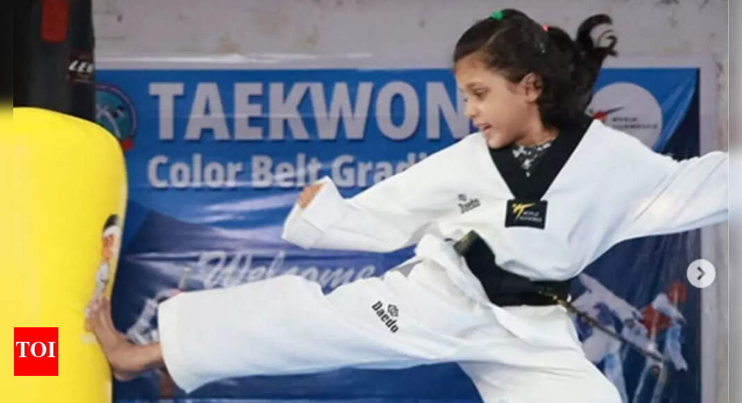 7-year-old Samyuktha Narayanan claims Guinness World Record for Taekwondo mastery