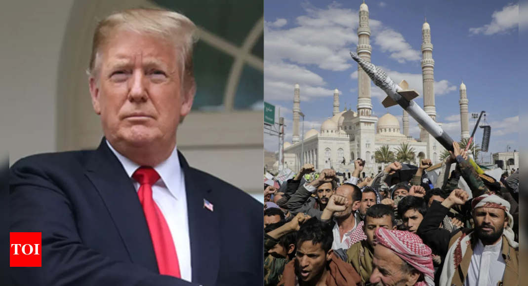 'Will be annihilated': Trump threatens Houthis, gives stark warning to Iran