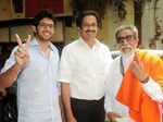 Balasaheb Thackeray with family