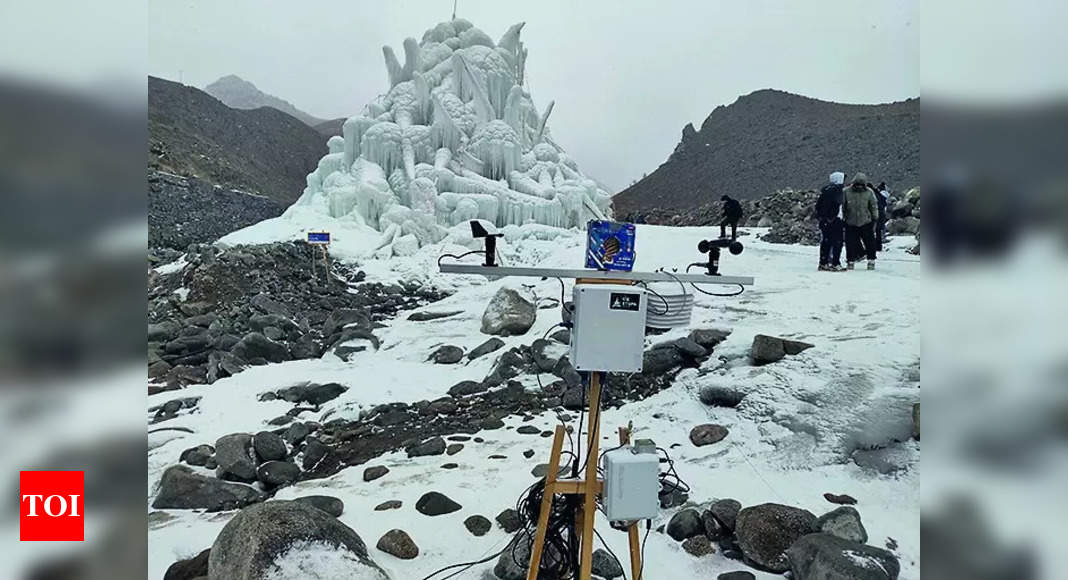 New tech for ice stupas to beat Ladakh water woes