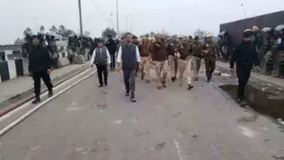 Haryana-Punjab Shambhu border cleared: Security tightened as police remove barricades amid farmers protest