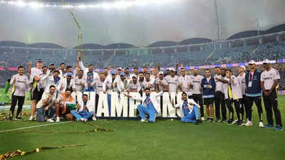 Team India gets Rs 58 crore cash reward from BCCI for Champions Trophy win