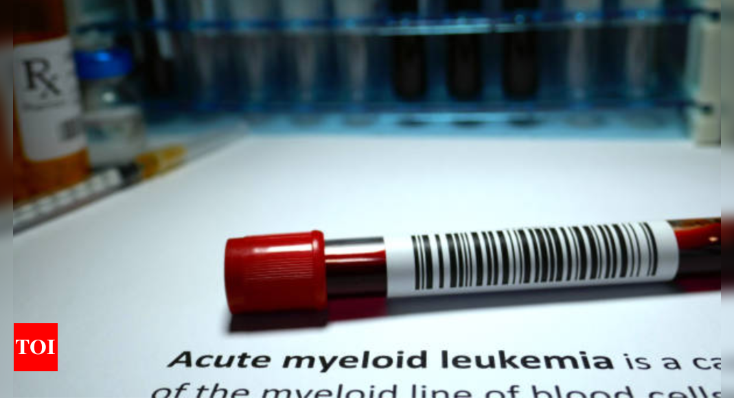 How does Acute Myeloid Leukemia affect mental health and emotional well-being in patients?