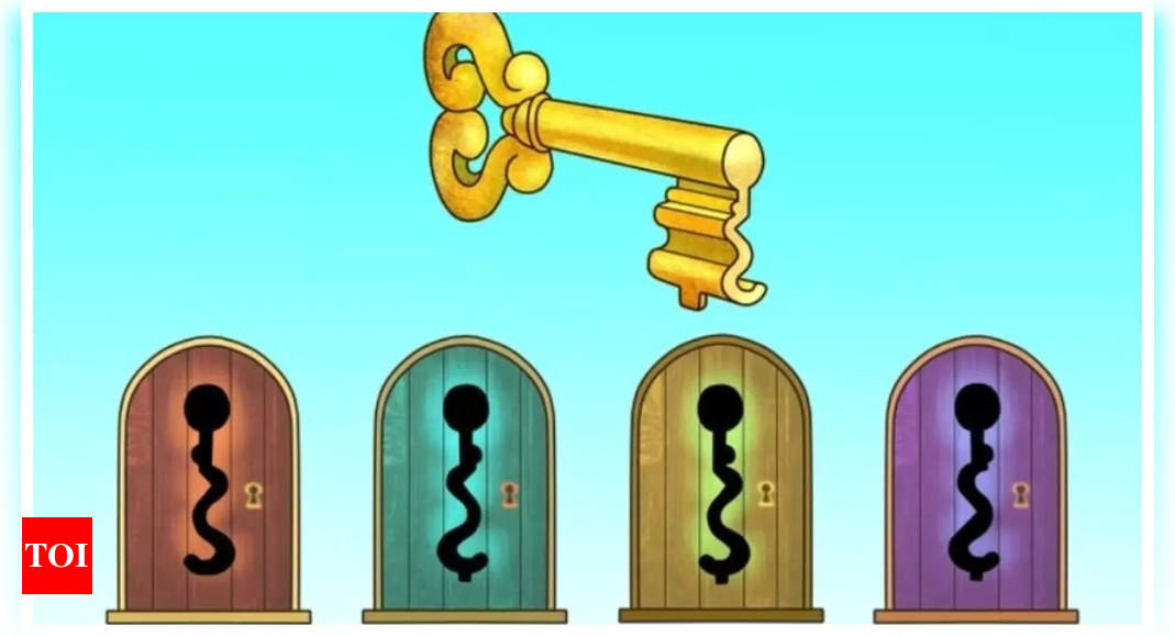 Optical illusion: Only a genius can solve this keyhole puzzle in 5 seconds