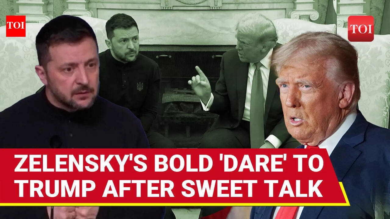FULL: Zelensky’s STUNNING Defiance Of Trump; Says 'No Way, We Won't ...