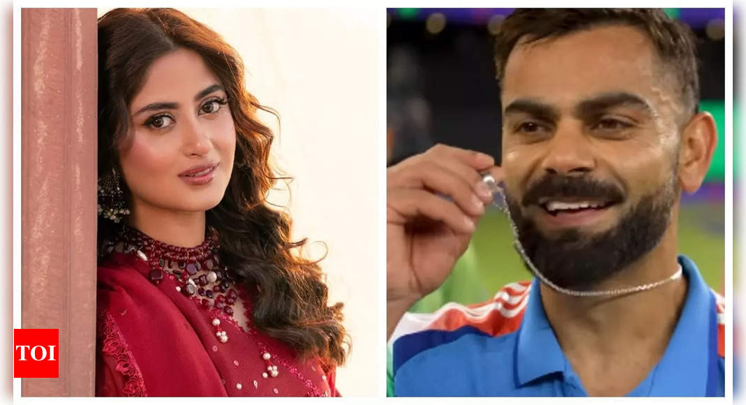 When Pakistani actress Sajal Ali praised Virat Kohli as the ‘biggest hero’ after he proudly flaunted his wedding ring on the field