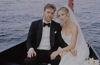 “Our newest health device”: Connor McDavid and his wife Lauren Kyle