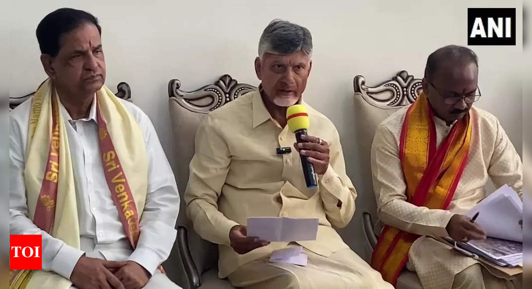 Only Hindus should be employed at Tirumala temple: Chandrababu Naidu