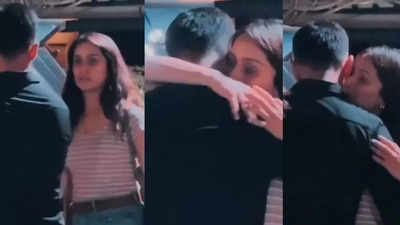 Shraddha Kapoor gives a warm hug to rumored boyfriend Rahul Mody; netizens say, 'They might marry later this year'