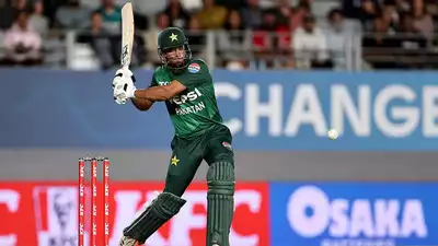 Hasan Nawaz breaks Babar Azam's record, scores fastest T20I century for Pakistan