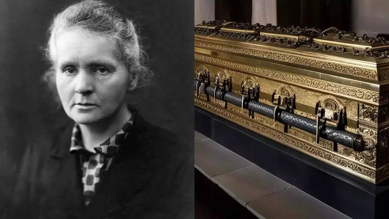 Why Marie Curie's coffin lined with lead and still remains radioactive even  after 100 years | - The Times of India